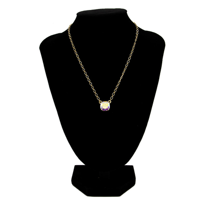 Köstlicher Name Diamond Pendant Necklace Gold Long Diamond Moon Necklace