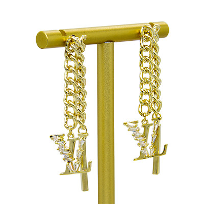 0,8 x 10mm Goldlange Band-Ohrringe der Perlen-Leuchter-Ohrring-14k für Frauen