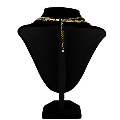 Goldmode- Diamond Castle Necklace Carnelian Pendant-Halskette für Frauen