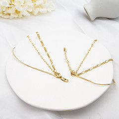 Goldmode- Diamond Castle Necklace Carnelian Pendant-Halskette für Frauen