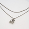 Charme-Halsband-Halskette stellte Diamond Silver Chain Necklace 44mm - 47mm für Männer ein