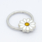 Edelstahl 316 Blumen-Scheidewand Clicker-Chrysanthemen-indische Nasen-Ringe