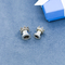 Faux-Opal Stretched Ear Plugs Tunnel-Ohrringe blühen 10mm Stahl 304