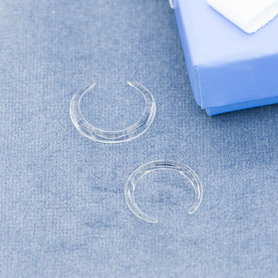 Lederne Bänder maßen horn-Form-Entwurf des Ohr-Schmuck-freien Raumes Acrylab